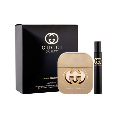 gucci guilty for her 75ml edt gift set|Gucci Guilty for women price.